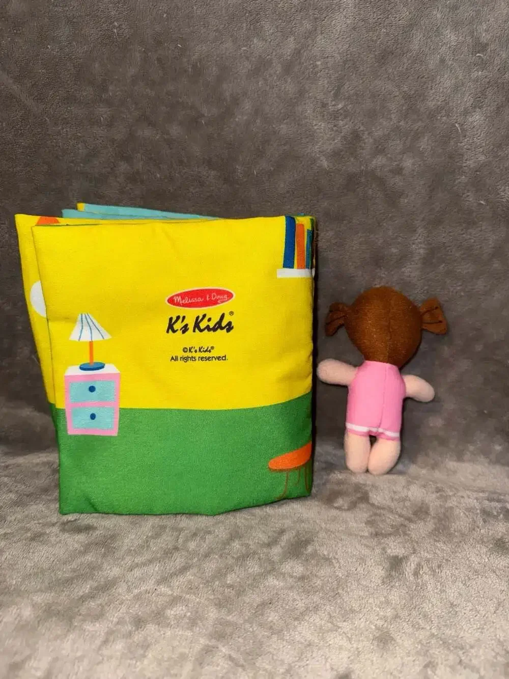 Melissa & Doug K's Kids What Should I Wear? Soft Activity Baby Book